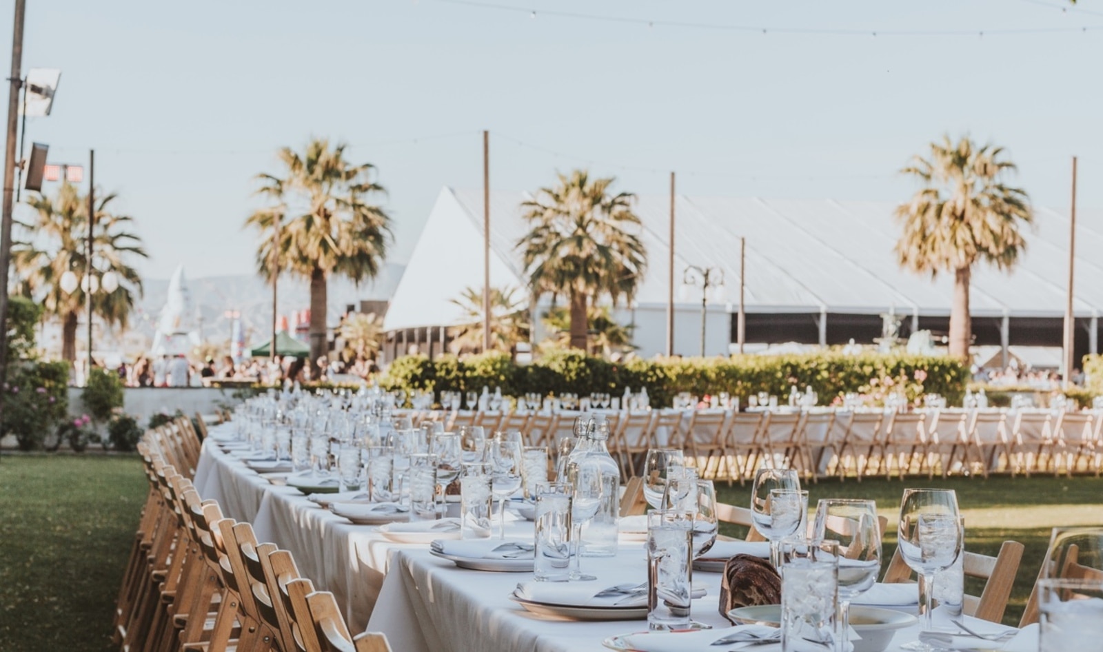 Coachella Hosts Its First Multi-Course Vegan Dinner With Outstanding in the Field