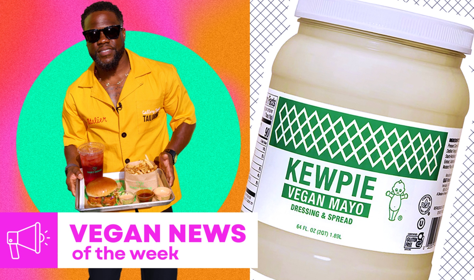 Vegan Food News of the Week: Kevin Hart's Drive-Thru, Kewpie Mayo, and More