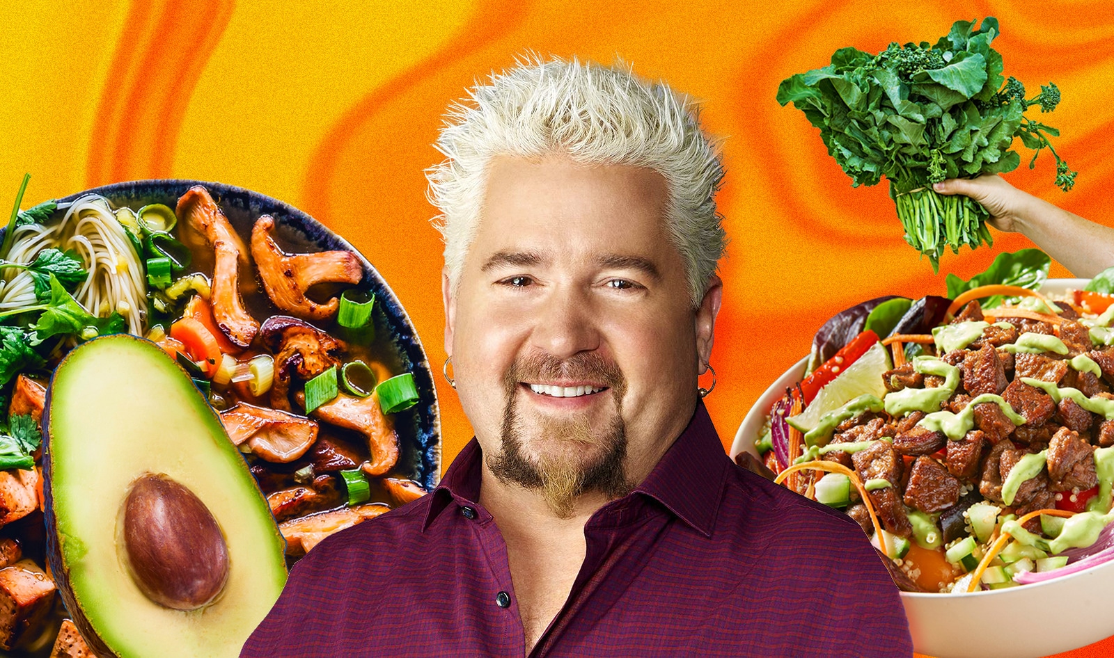 How Vegan Food Can Solve the World's Biggest Problems, According to Guy Fieri&nbsp;