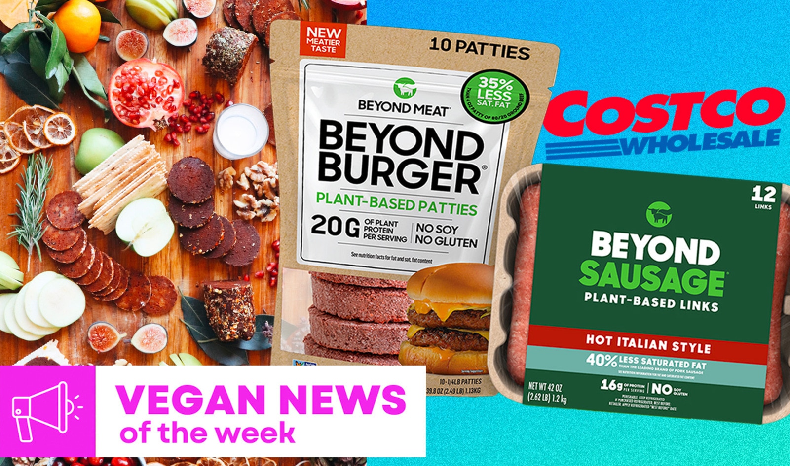 Vegan Food News of the Week: Costco's Grill-Ready Brats, Smoked Salami, and More