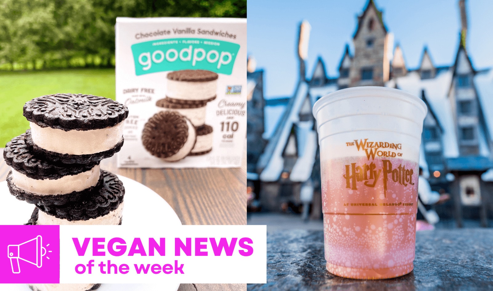 Costco's Ice Cream Sandwiches, Better Butterbeer, and More Vegan Food News of the Week&nbsp;