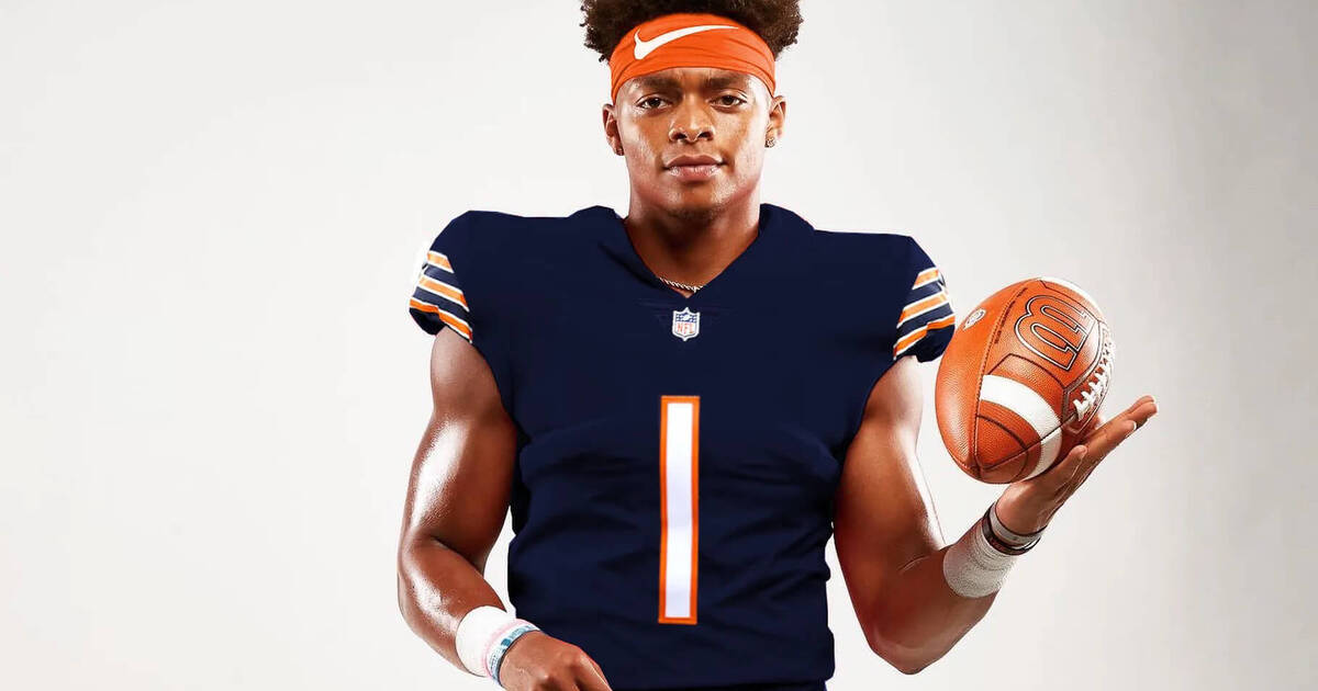 Vegan NFL Quarterback Justin Fields Loves His Protein Shakes and Pizza