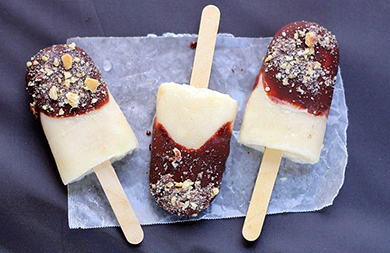 Vegan S'mores Popsicles
