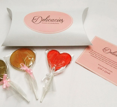 Delicacies lollipops