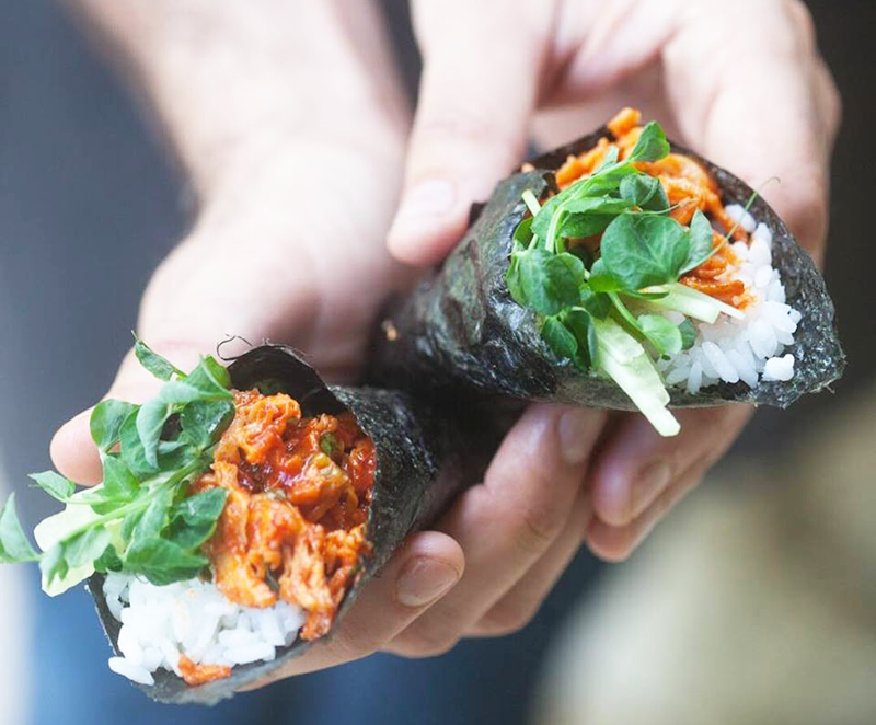 VegNewsGoodCatchSushiVeganHandroll