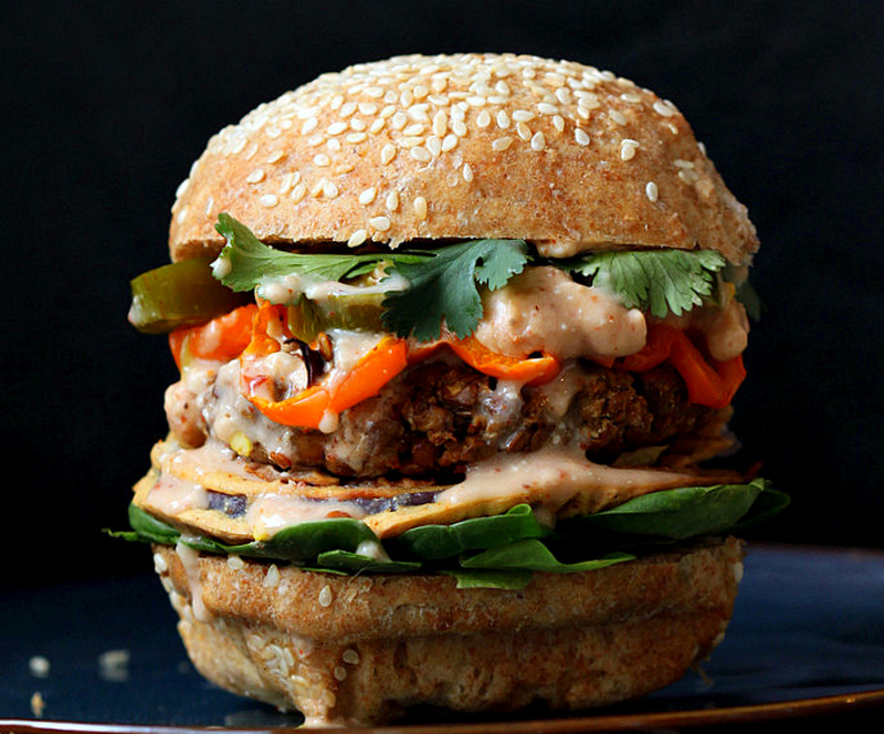 VegNews.VeganRichaCauliflowerBurger