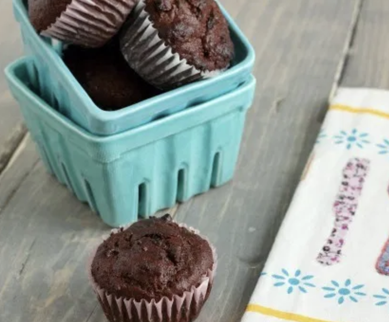 VegNews.ChocCherryMuffins Cropped