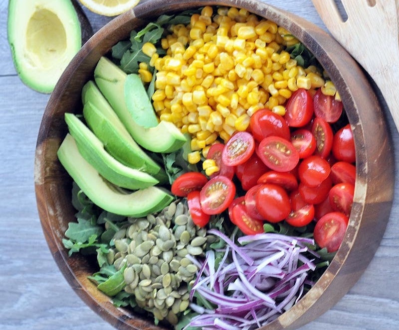 VegNews.arugulasalad Cropped