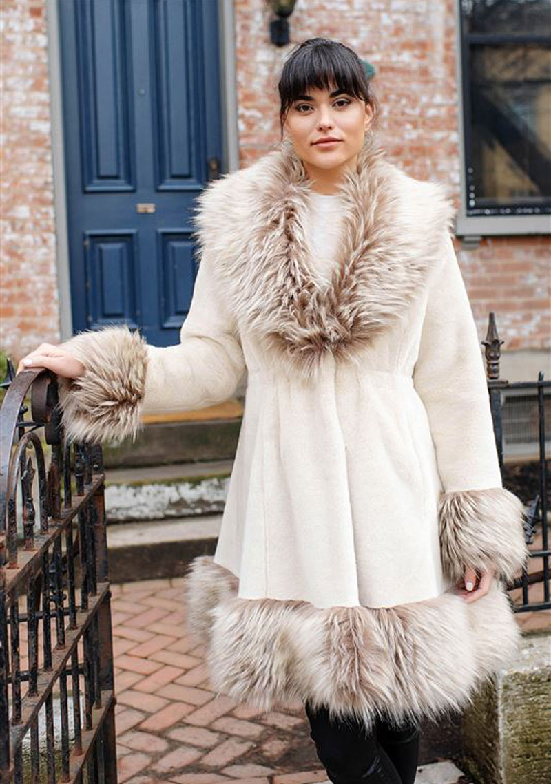 The Best Faux-Fur Coats to Wear This Winter | VegNews