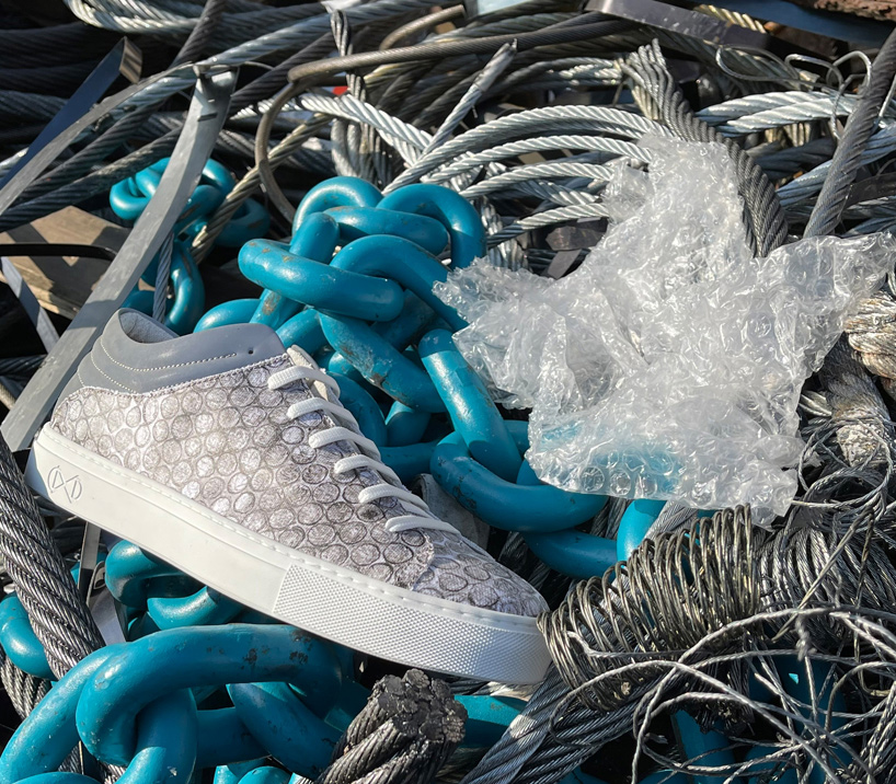 This Sneaker Is the First to Use Vegan Leather Made from Recycled Bubble  Wrap