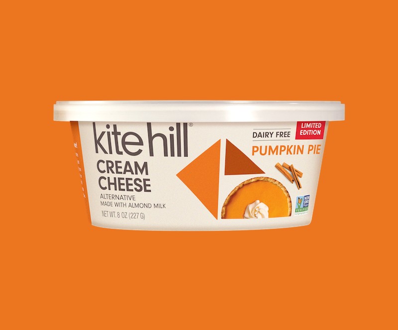 Kite Hill Pumpkin Pie Cream Cheese Alternative
