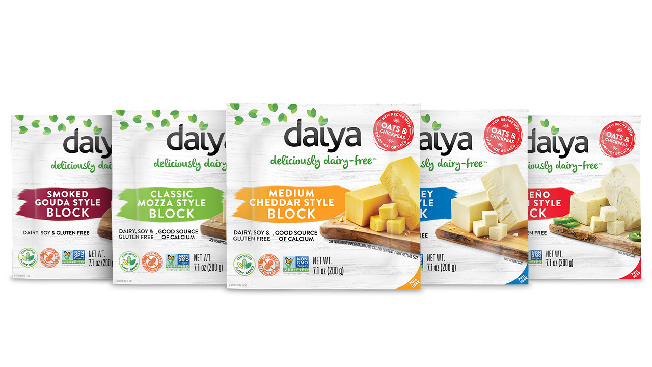 Daiya Improves Vegan Cheese Blocks With Oats And Chickpeas Vegnews 