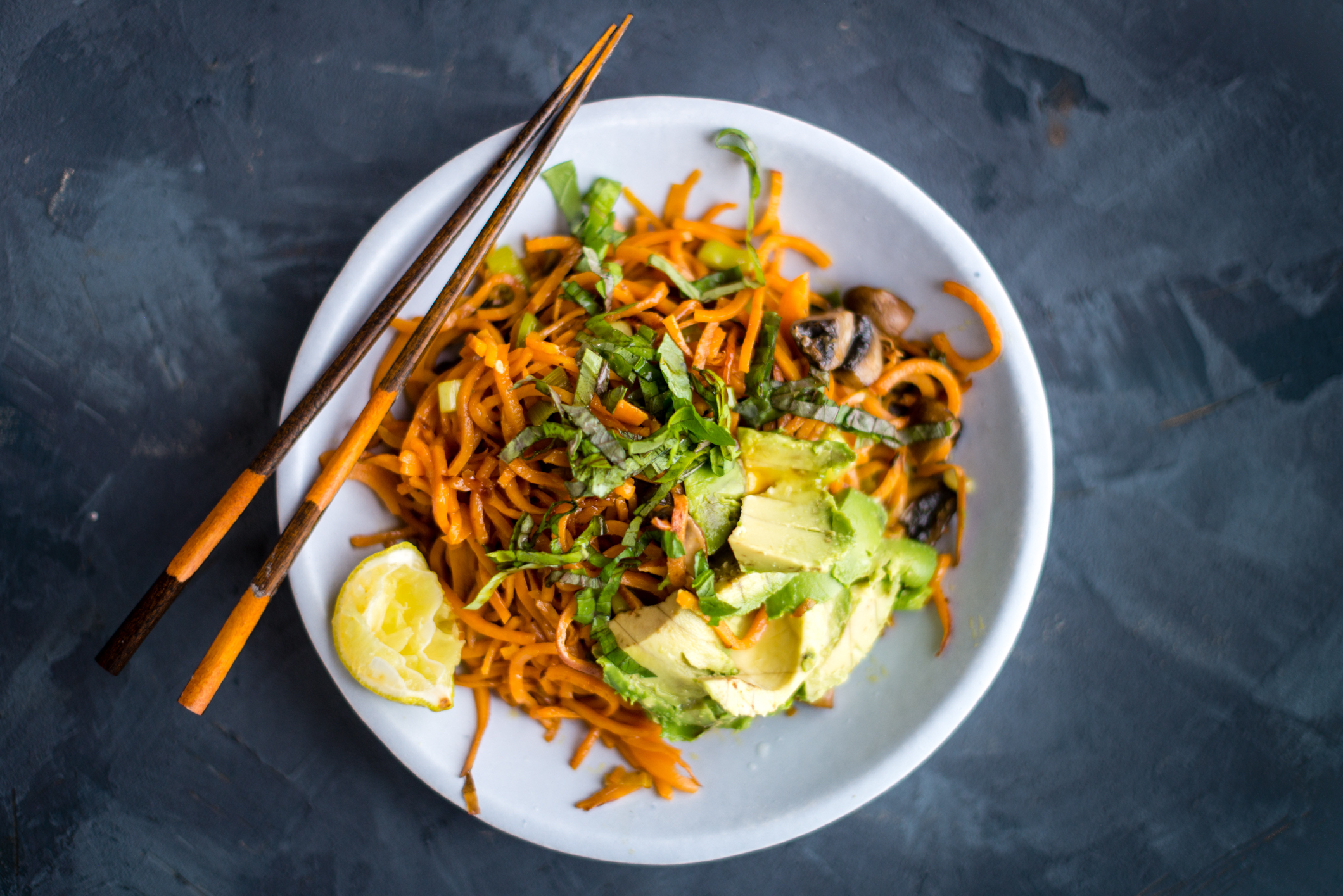 VegNews.QuickThaiInspiredSweetPotatoNoodles