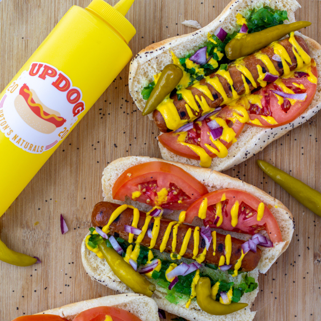 VegNews.SausageandHotDogs.UptonsNaturals