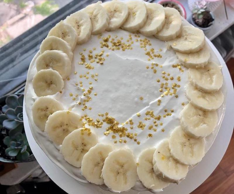 VegNews.Dollybananacake