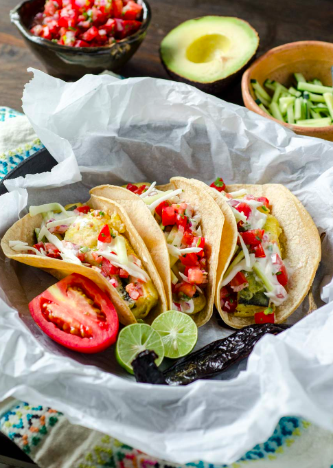 VegNews.VeganFishTacosDorasTable