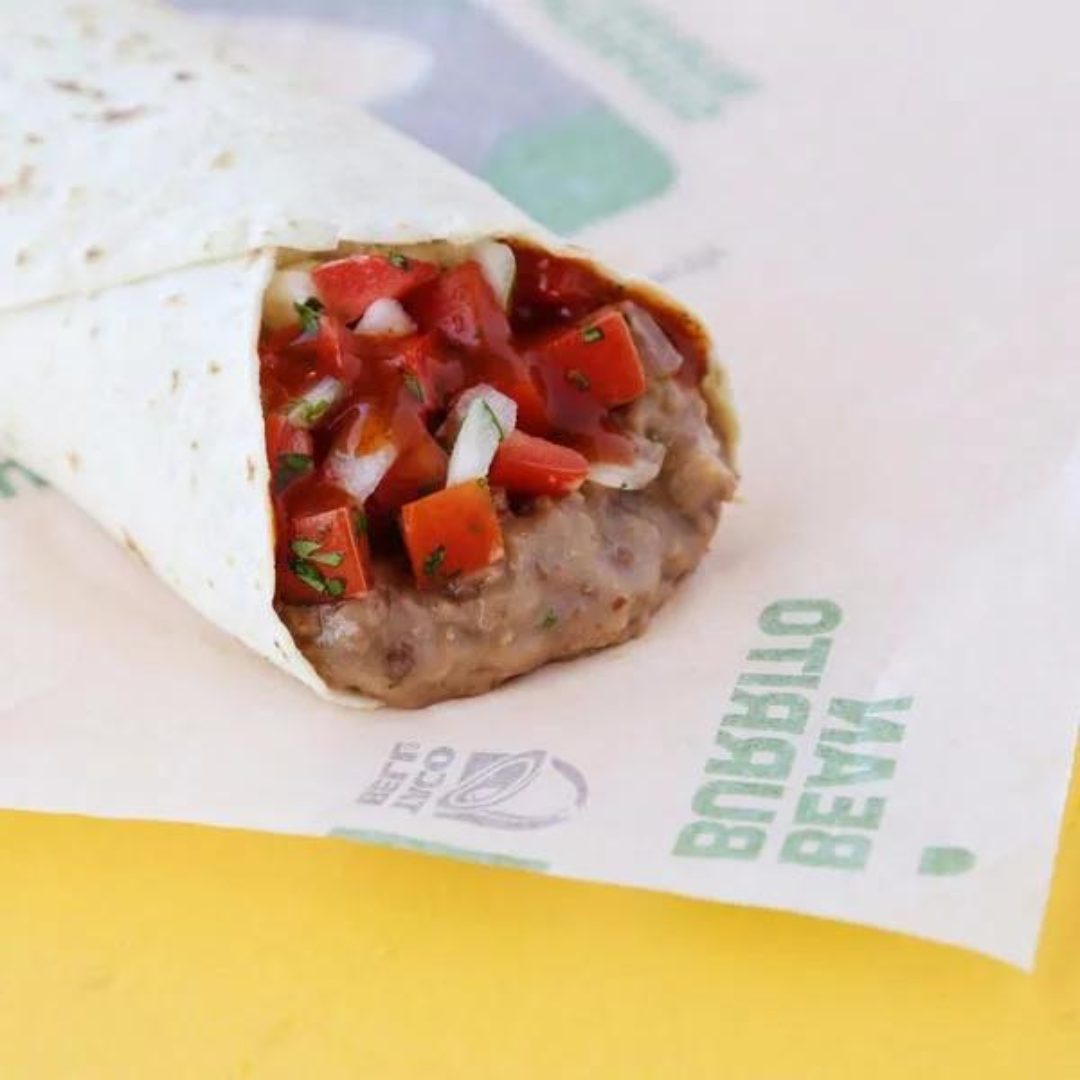 Taco Bell Fresco Bean Burrito