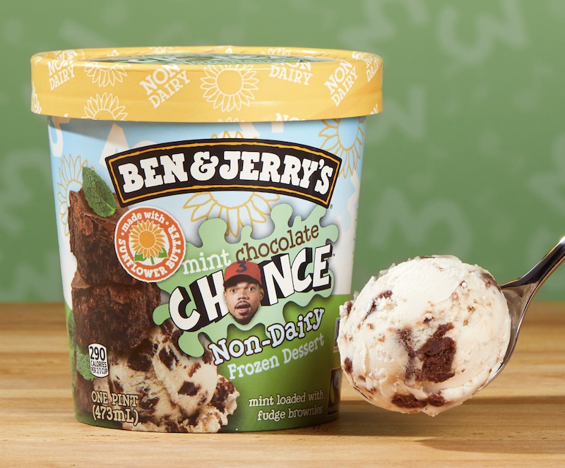 Ben Jerry's Non-Dairy Cookies Pint Frozen Dessert Pint –