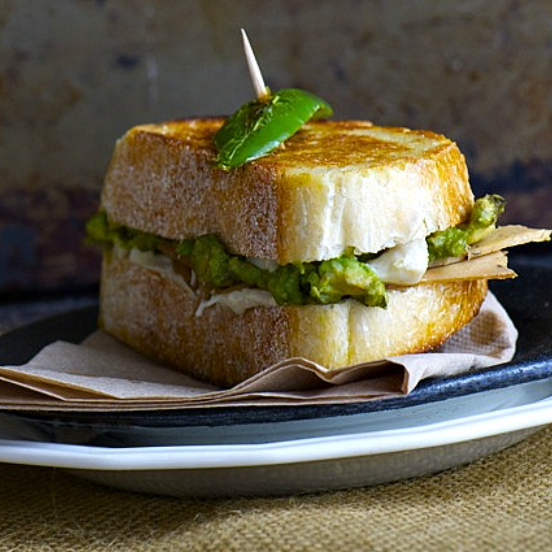 VegNews.NamelyMarlyAvocadoandJalapenoGrilledCheeseSandwich