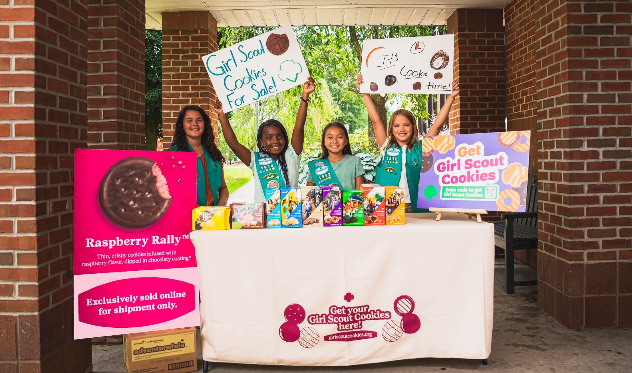 VegNews.GirlScoutsRaspberryRally