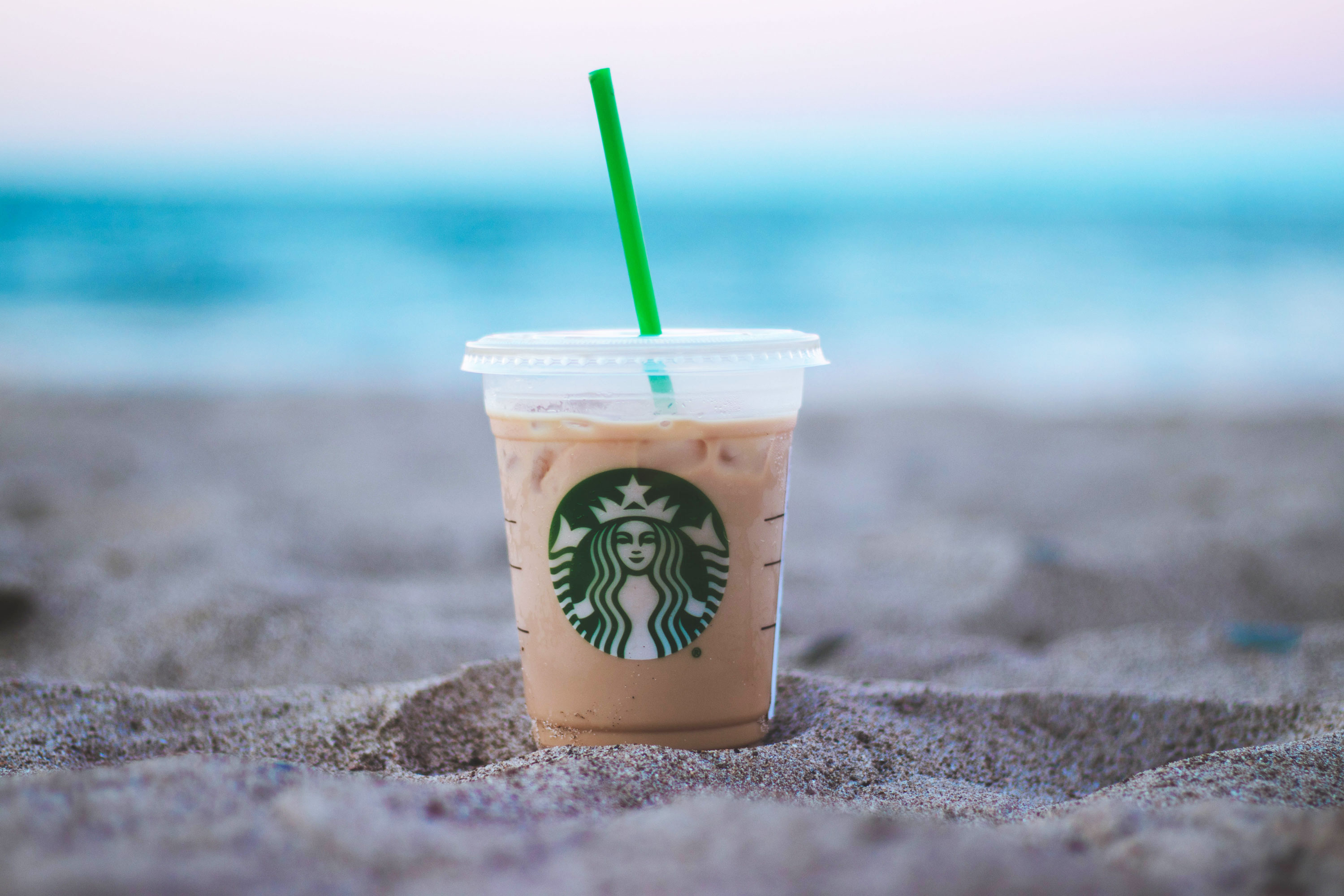 VegNews.StarbucksBeach.Unsplash