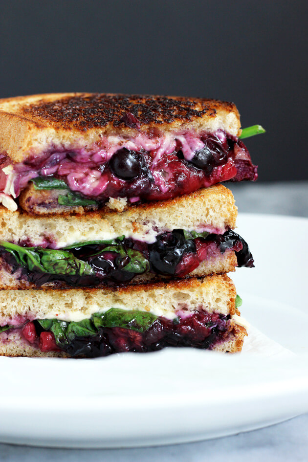 VegNews.BalsamicBerryGrilledCheese