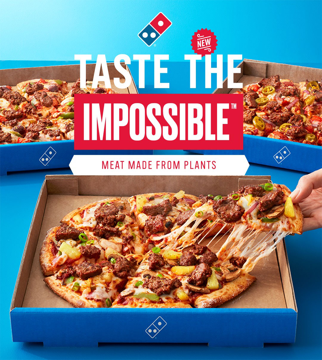 VegNews.ImpossiblePizzas.DominosAustralia