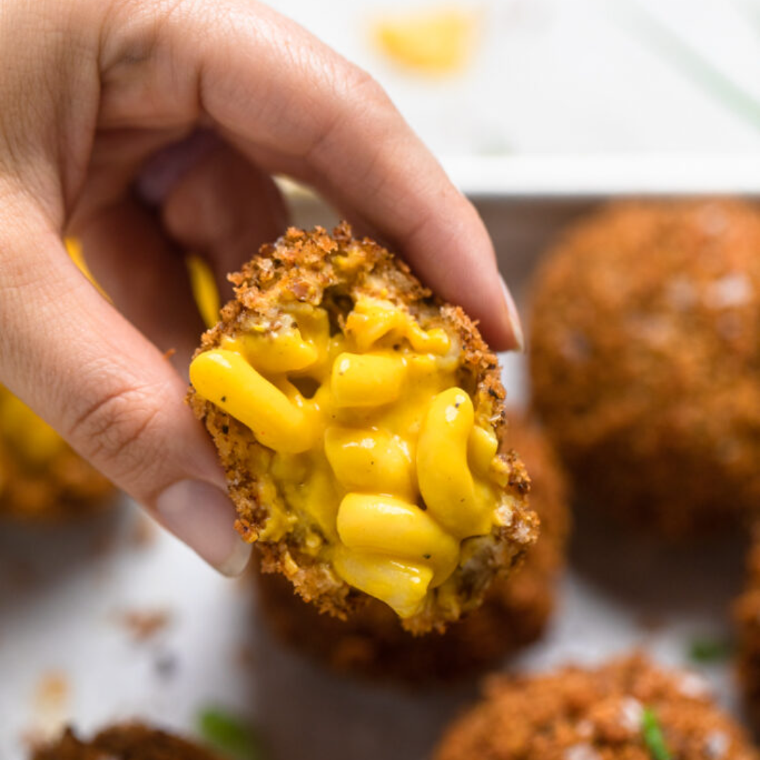 VegNews.FriedMacandCheeseBalls.MakeItDairyFree