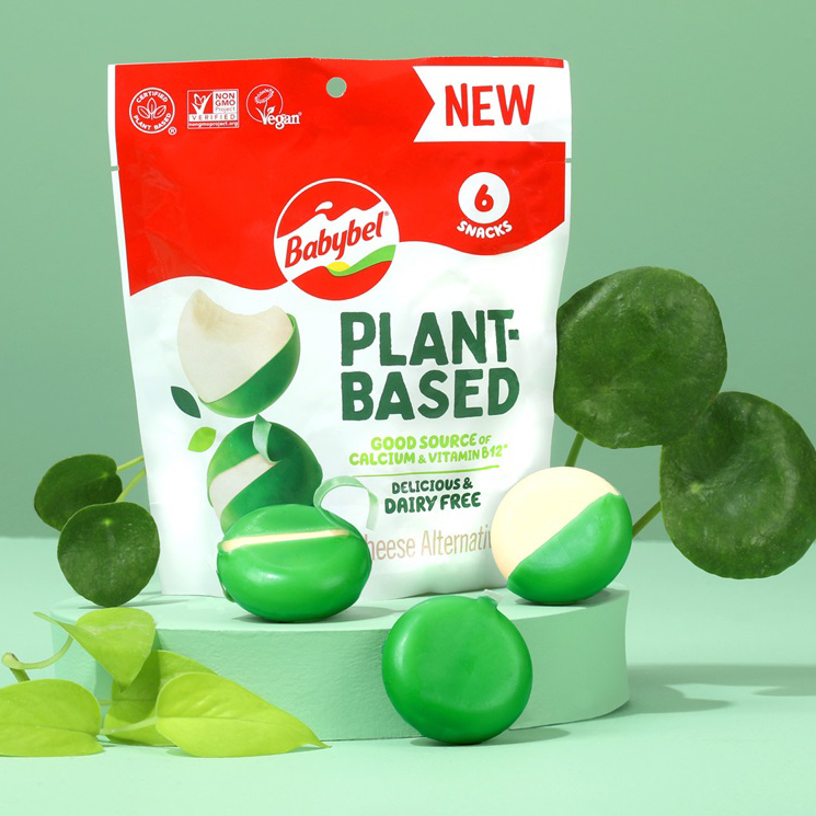 Vegnews.Babybel Plant-Based Vegan Cheese VegNews