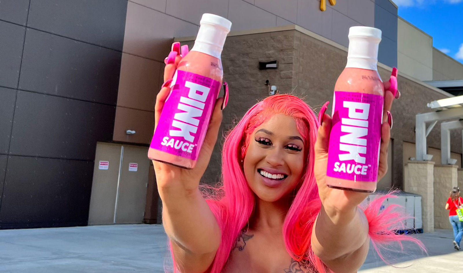 TikTok's Pink Sauce Lands in 4,300 Walmart Stores. And This One Is Vegan.