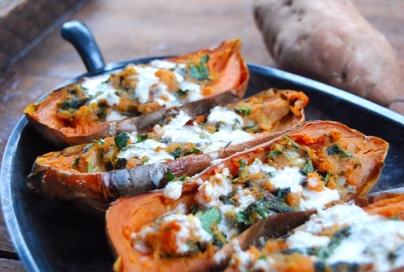 Sweet Potato Skins