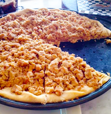 apple pie pizza