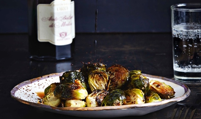 Roasted Balsamic Brussels Sprouts