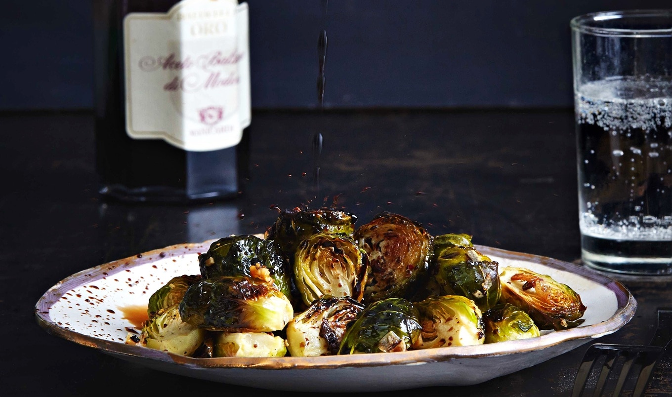 Roasted Balsamic Brussels Sprouts