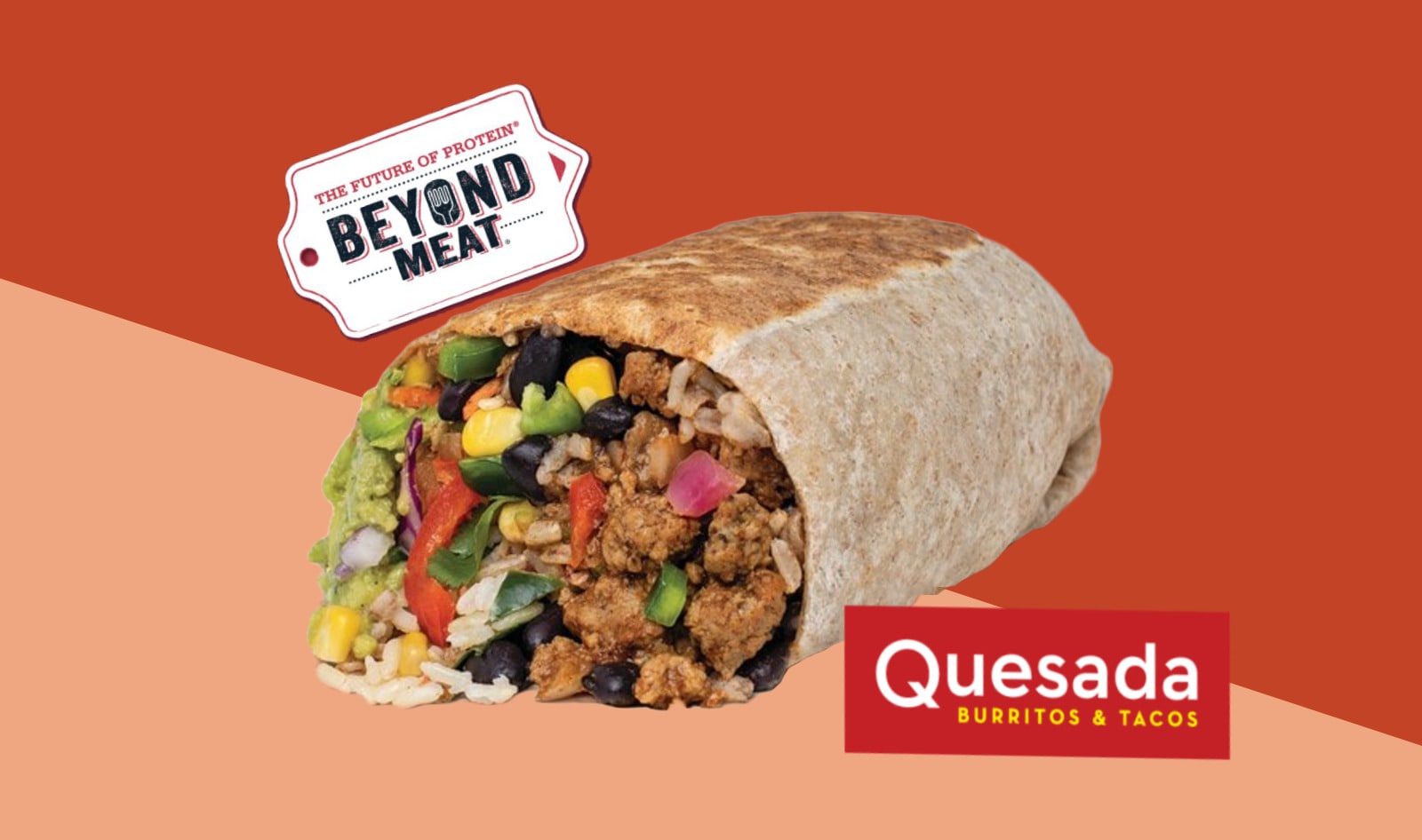 Vegan Beyond Meat Burritos Debut at 117 Quesada Locations Nationwide