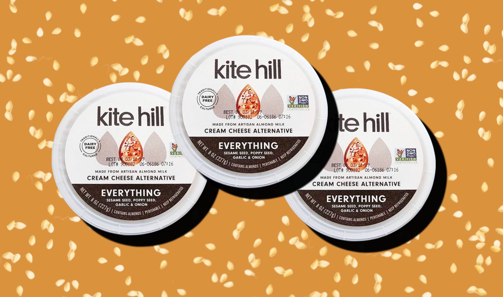 Kite Hill’s New Vegan Cream Cheese Tastes Like An Everything Bagel