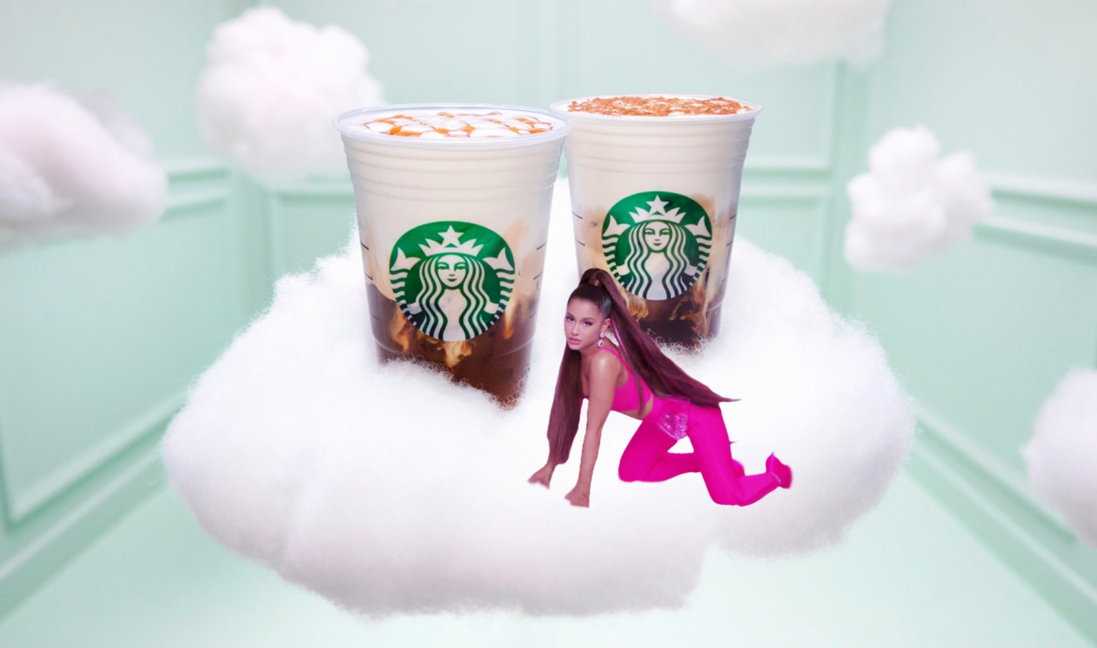 Ariana Grande Sparks Twitter War by Promoting Egg-Filled Starbucks Drink
