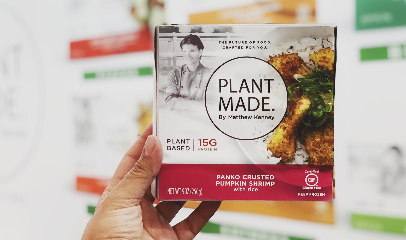 Vegan Panko Crusted Shrimp, Cheesecake, and Gnocchi Coming to a Grocery Store Freezer Near You in May