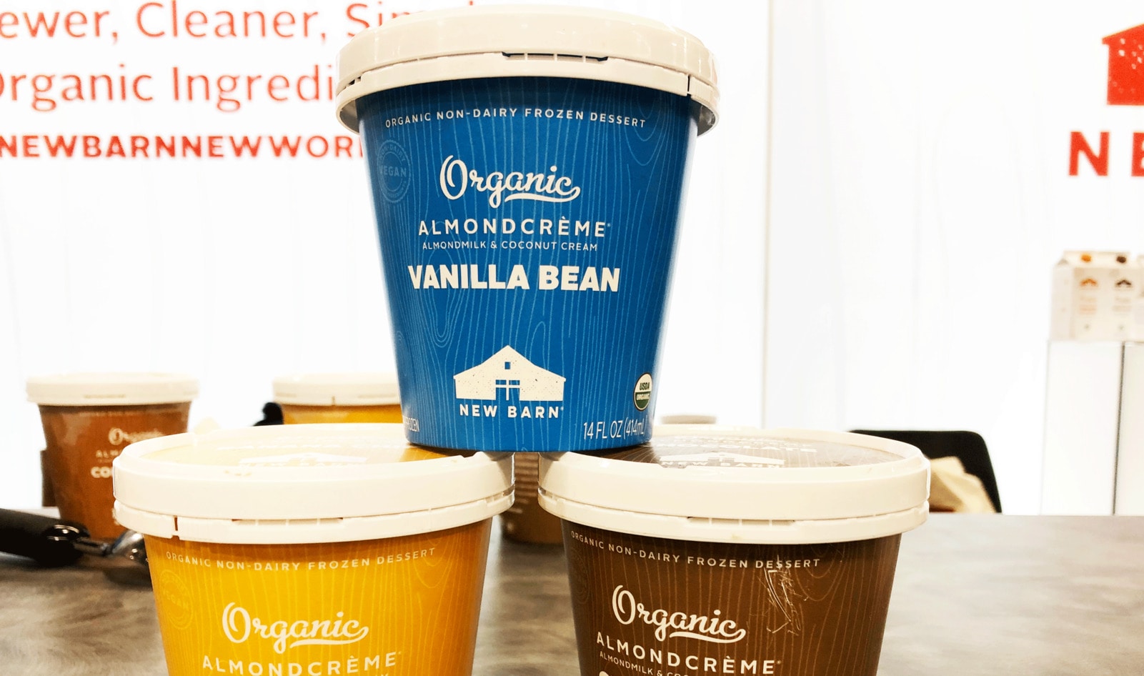 Ice Cream Brand New Barn Goes Vegan