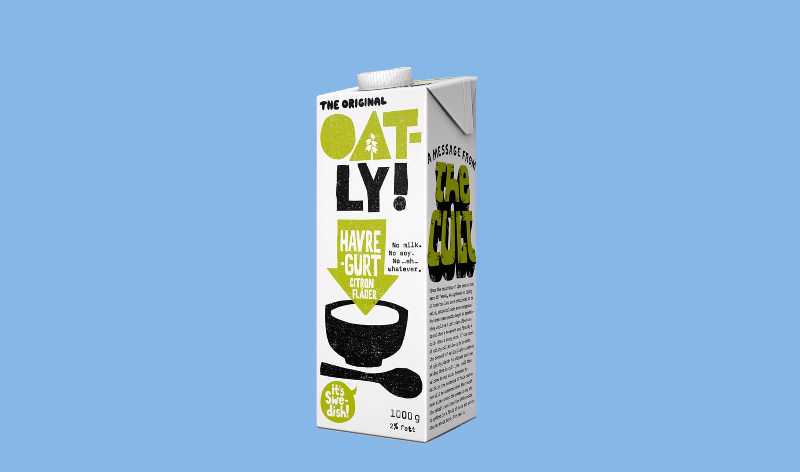 Oatly Launches Elderflower Flavored Drinkable Vegan Yogurt