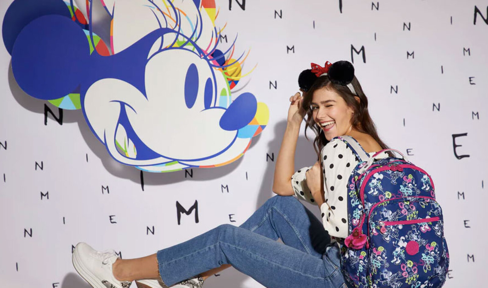 Kipling Debuts Vegan Leather Minnie Mouse Backpacks