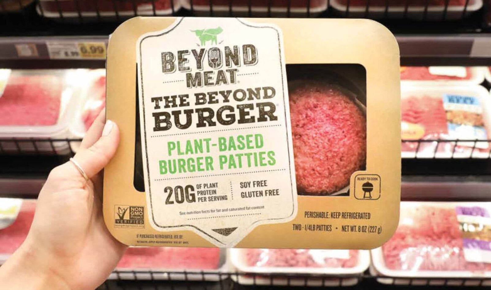 Kroger Tests Vegan Meat Display in Meat Aisles