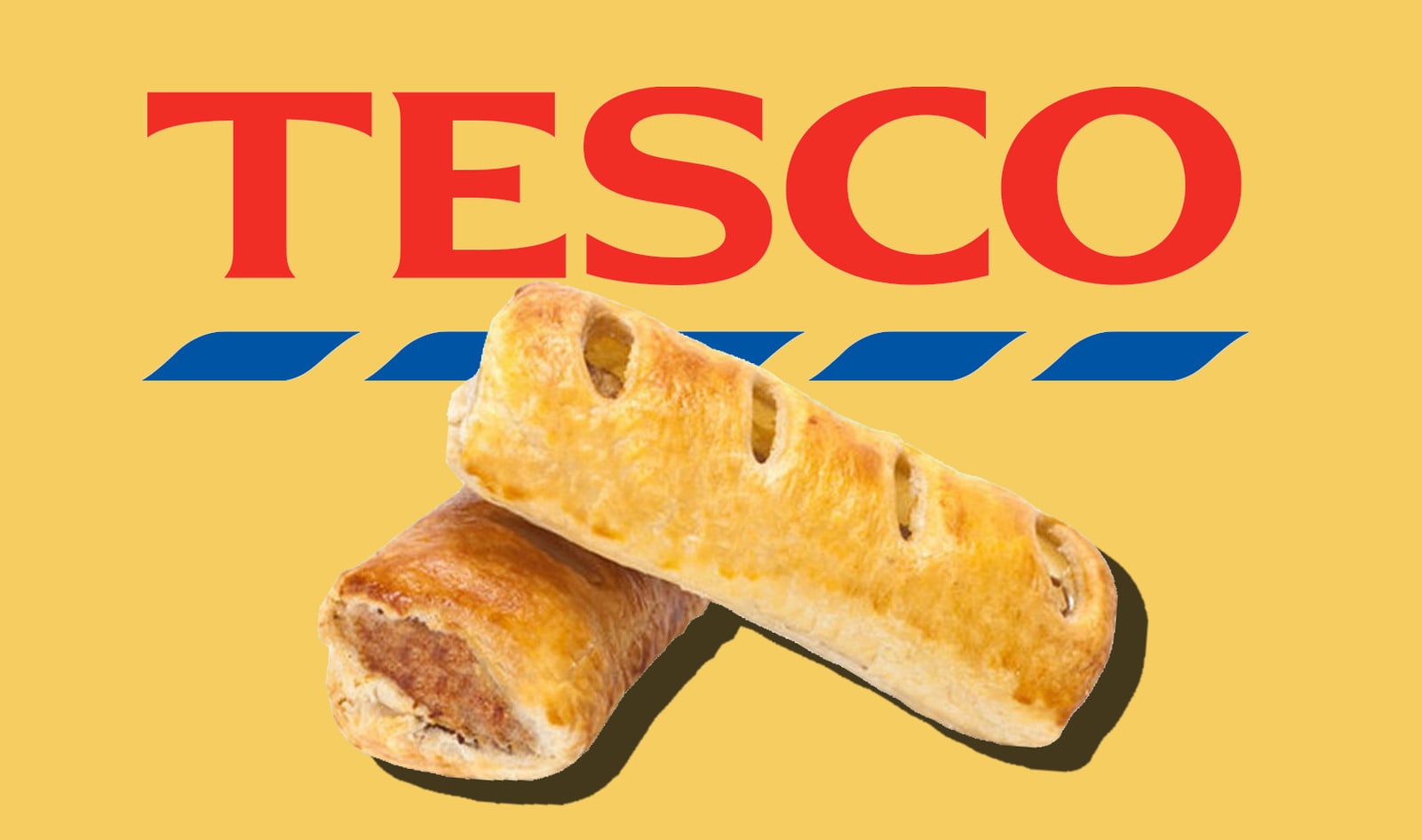 Tesco Debuts Vegan Sausage Roll to Rival Greggs