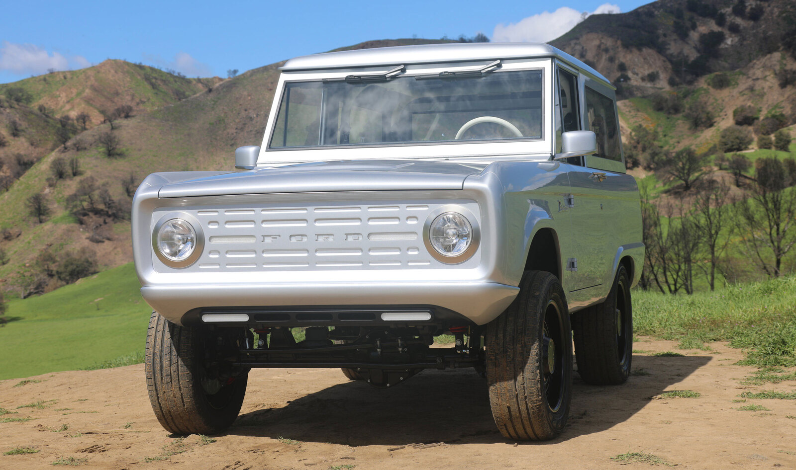 The Redesigned Ford Bronco Is Fully Electric and Vegan-Friendly