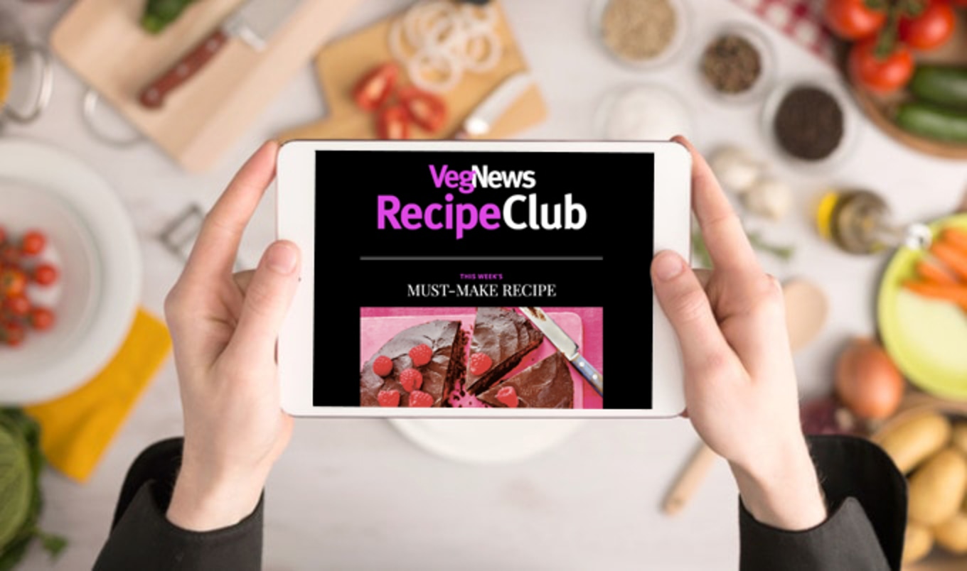 VegNews Recipe Club Library