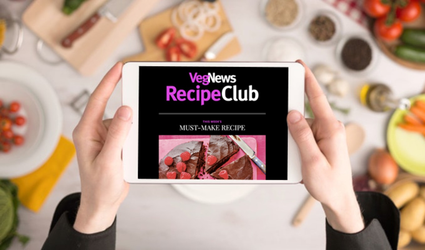 VegNews Recipe Club Library