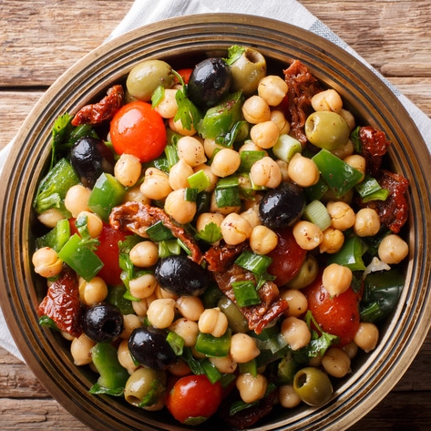 Vegan Middle Eastern Chickpea Salad