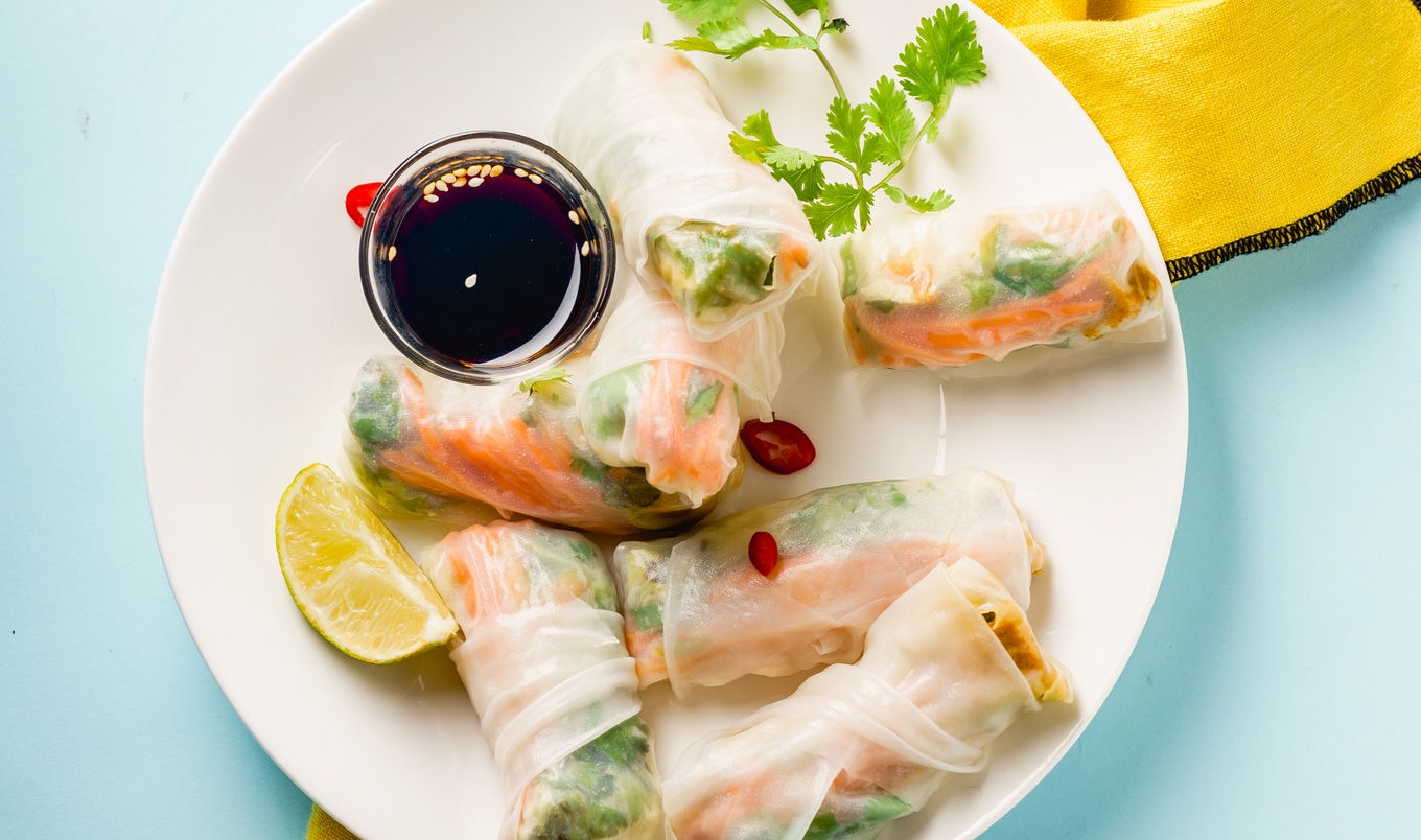 Easy Vegan Spring Rolls