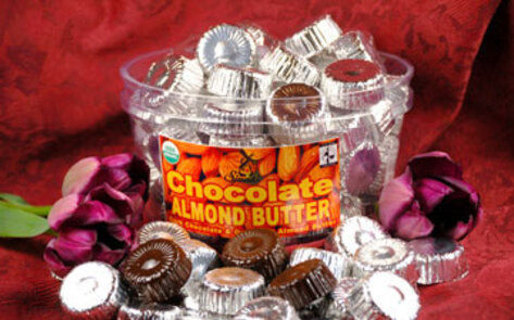Today's Giveaway: Organic Almond Butter Cups by Sjaak's