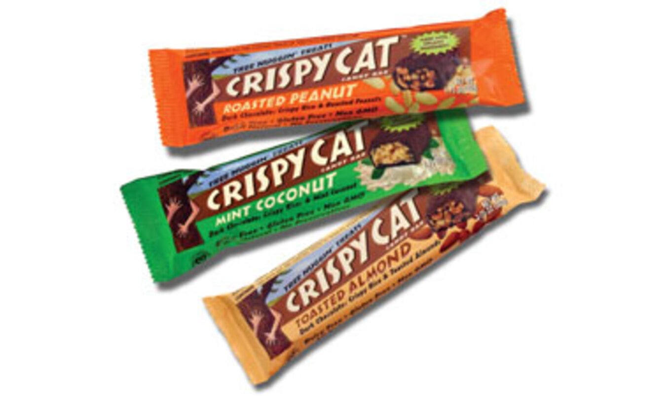 Today’s Giveaway Crispy Cat Candy Bars VegNews
